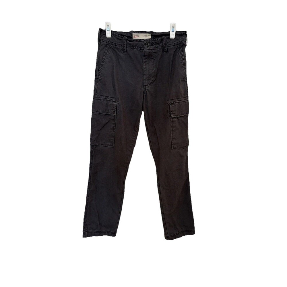 Old Navy Mens Straight work wear Cargo Pants Charcoal Gray 32x30 Utility